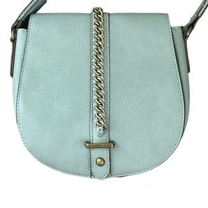 Light Blue Crossbody Purse